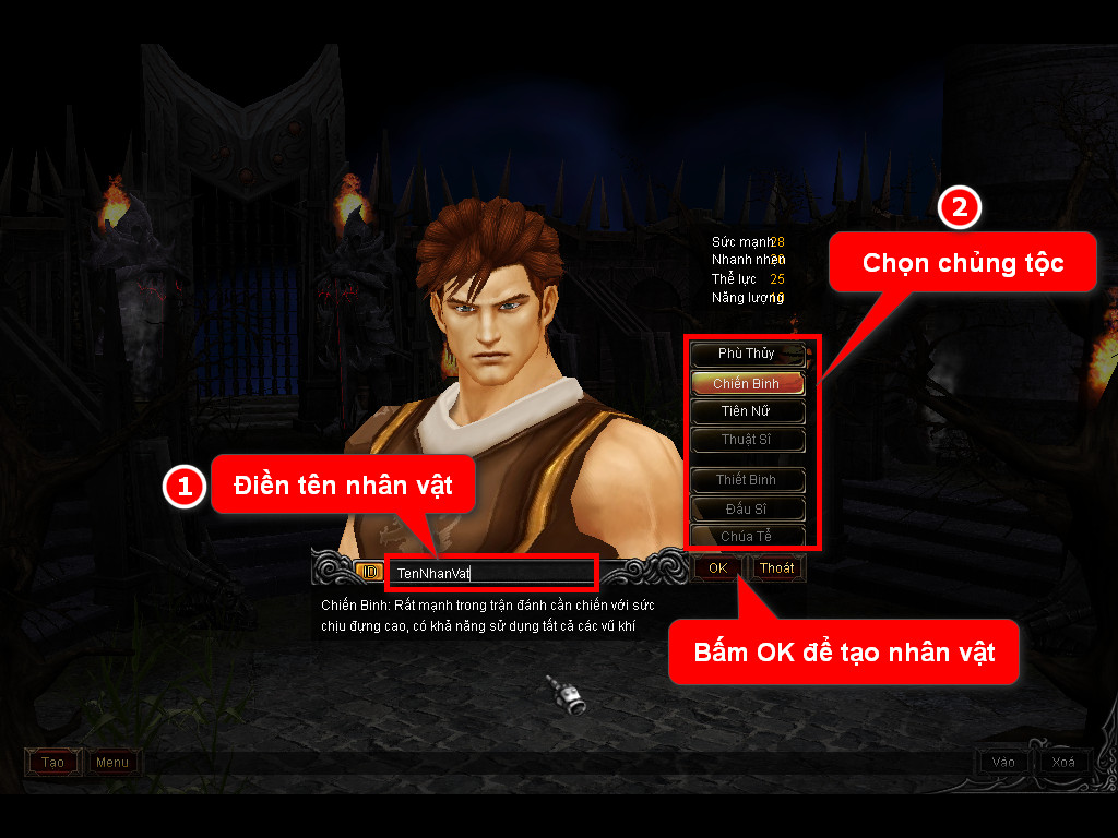 Chức năng chính của Game MU Hoàn Long Chức năng chính của Game MU Hoàn Long